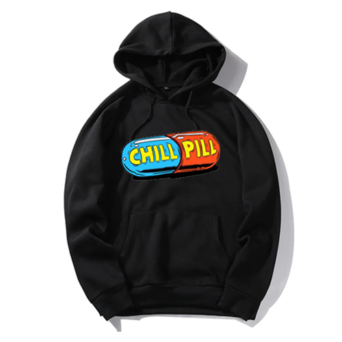 The Black ChillPill Unisex Hoodie