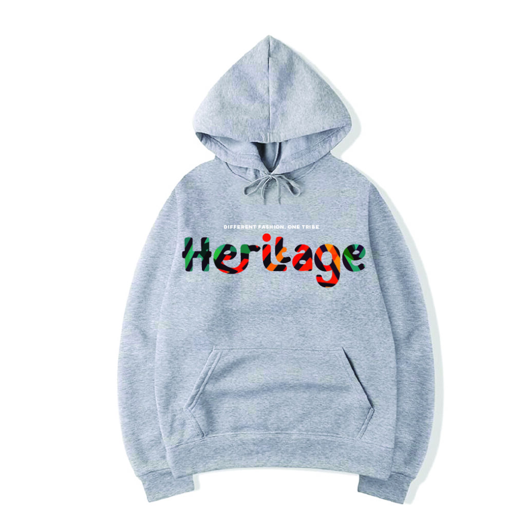 grey heritage hoodie