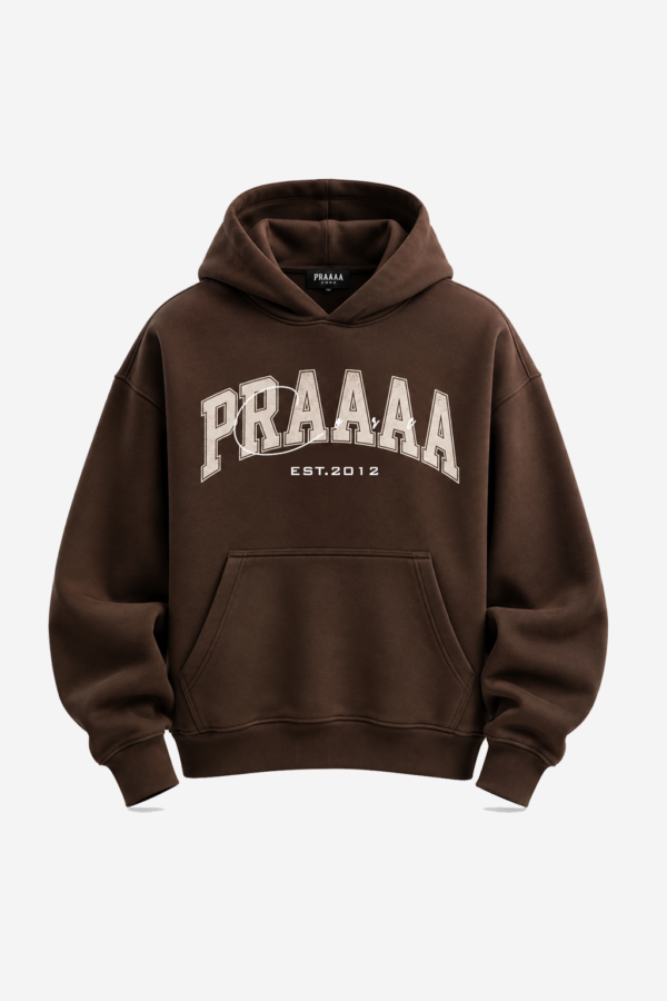 Varsity Pullover Hoodie(Espresso)