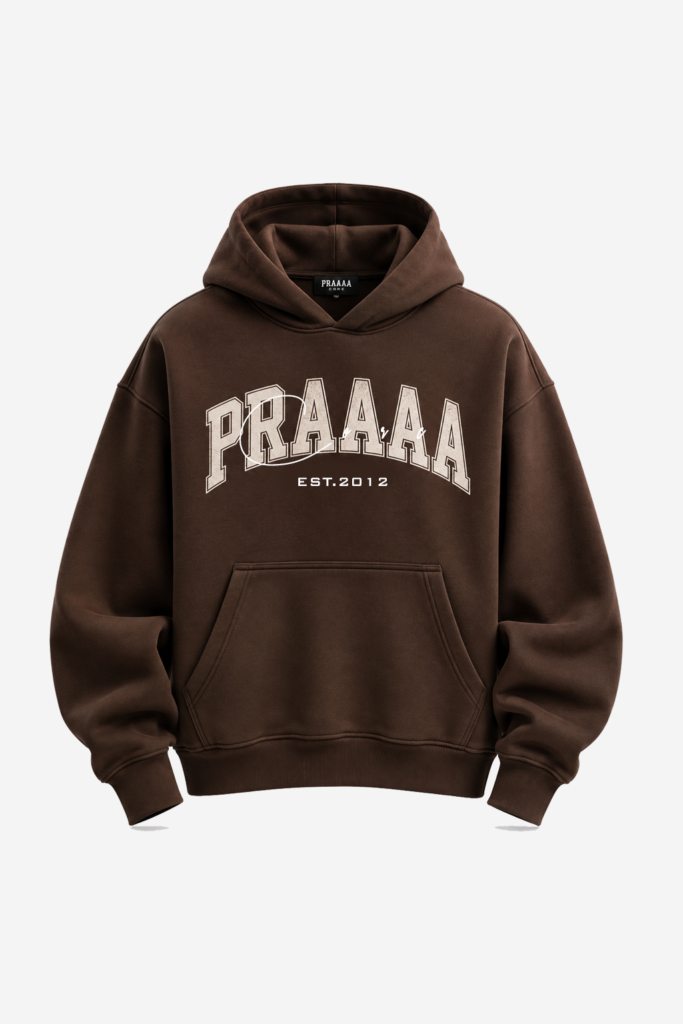 Varsity Pullover Hoodie(Espresso)
